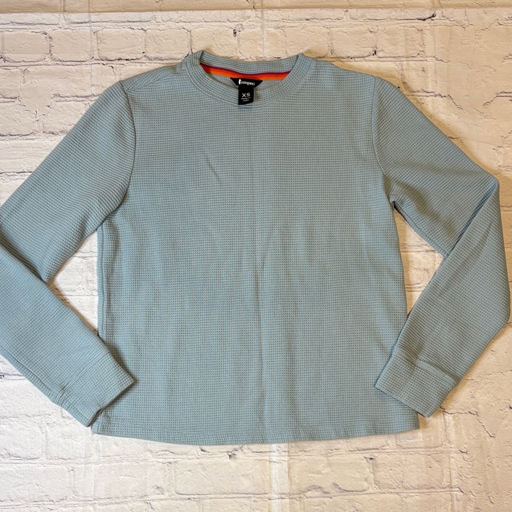 Cotopaxi Waffle Knit Long Sleeve Pullover